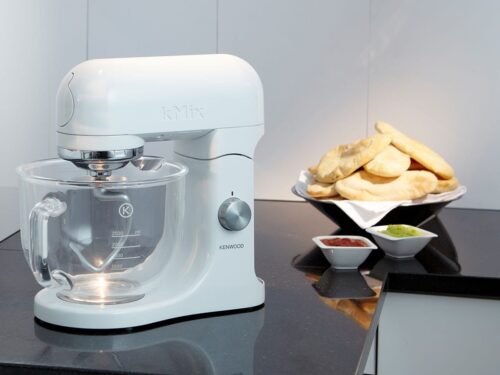 Robot Pâtissier Kenwood KMX745APB KMix - Bol En Verre 5L, 1000W, Fouet K Et Accessoire Pétrissage - Bleu - 9